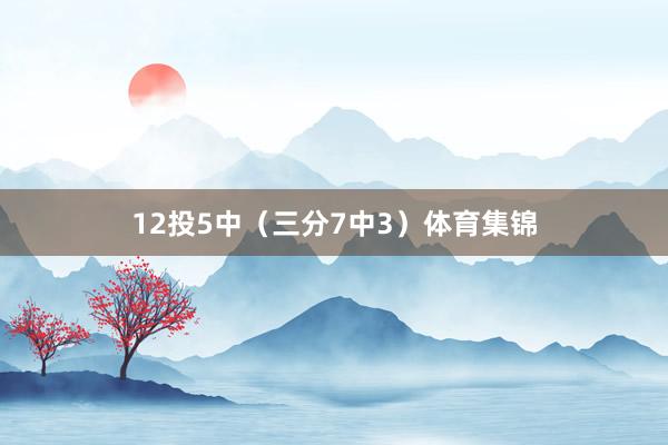 12投5中（三分7中3）体育集锦