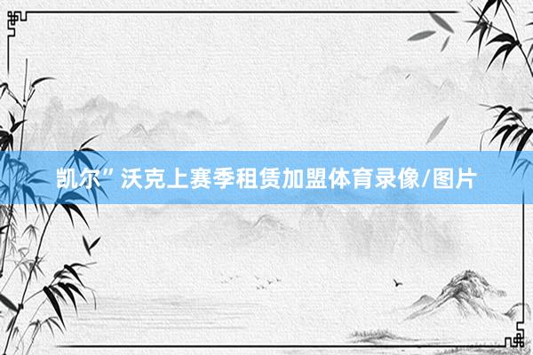 凯尔”沃克上赛季租赁加盟体育录像/图片