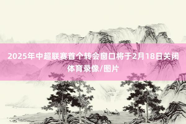 2025年中超联赛首个转会窗口将于2月18日关闭体育录像/图片