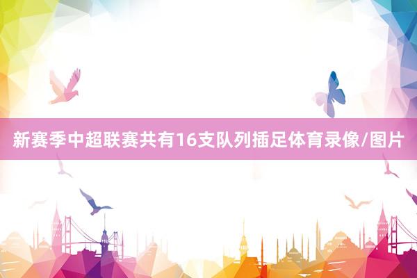 新赛季中超联赛共有16支队列插足体育录像/图片