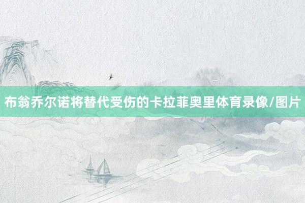 布翁乔尔诺将替代受伤的卡拉菲奥里体育录像/图片