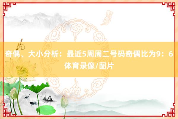 奇偶、大小分析：最近5周周二号码奇偶比为9：6体育录像/图片