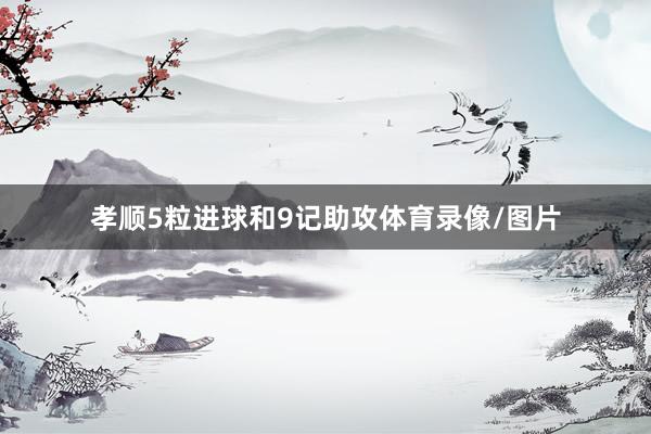 孝顺5粒进球和9记助攻体育录像/图片