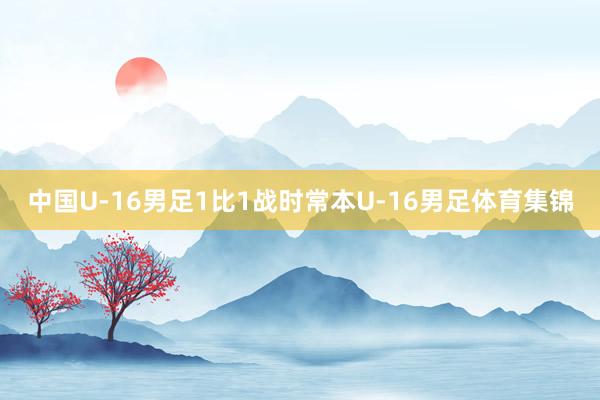 中国U-16男足1比1战时常本U-16男足体育集锦