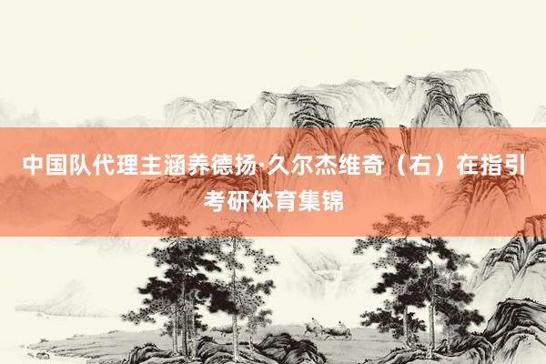 中国队代理主涵养德扬·久尔杰维奇（右）在指引考研体育集锦