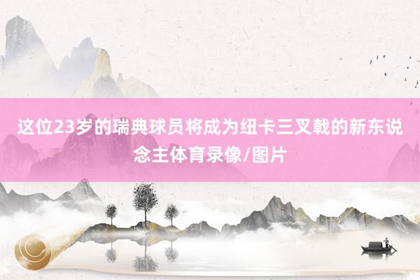 这位23岁的瑞典球员将成为纽卡三叉戟的新东说念主体育录像/图片