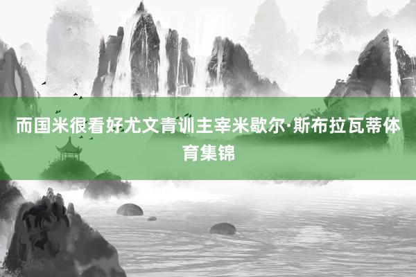 而国米很看好尤文青训主宰米歇尔·斯布拉瓦蒂体育集锦