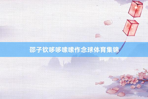 邵子钦哆哆嗦嗦作念球体育集锦