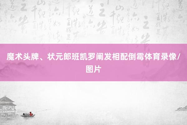 魔术头牌、状元郎班凯罗阐发相配倒霉体育录像/图片