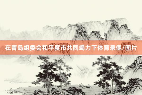 在青岛组委会和平度市共同竭力下体育录像/图片