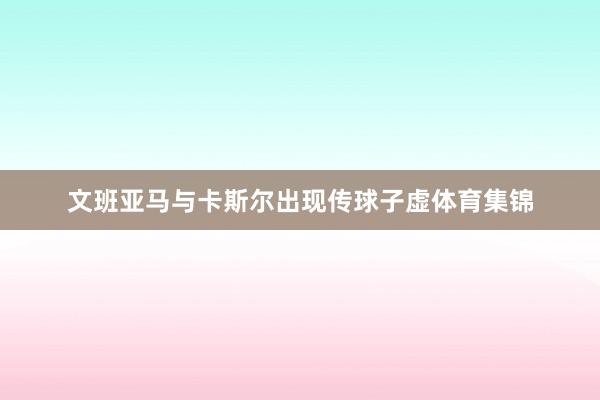 文班亚马与卡斯尔出现传球子虚体育集锦
