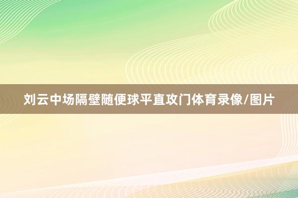 刘云中场隔壁随便球平直攻门体育录像/图片
